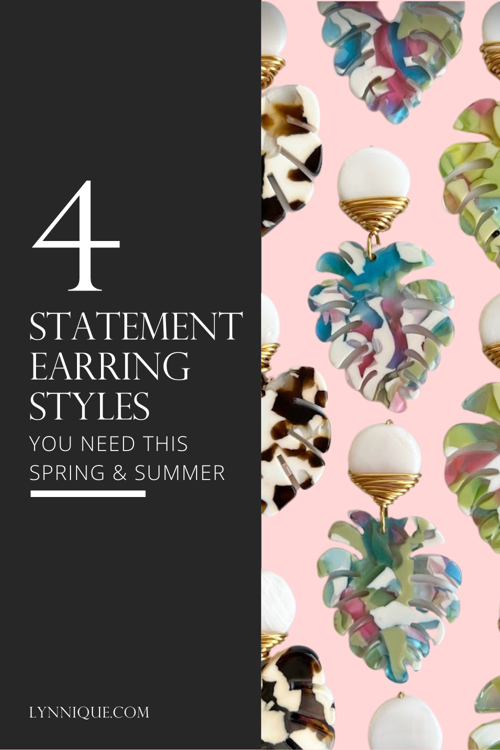 4 Statement Earrings You Need this Spring and Summer
