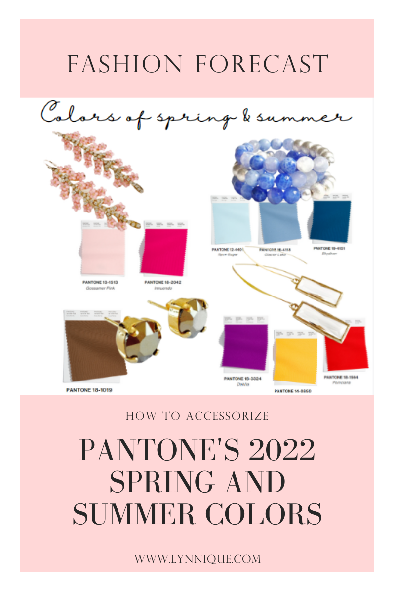 Fashion Forecast - How to Accessorize Pantone's 2022 Spring and Summer Colors