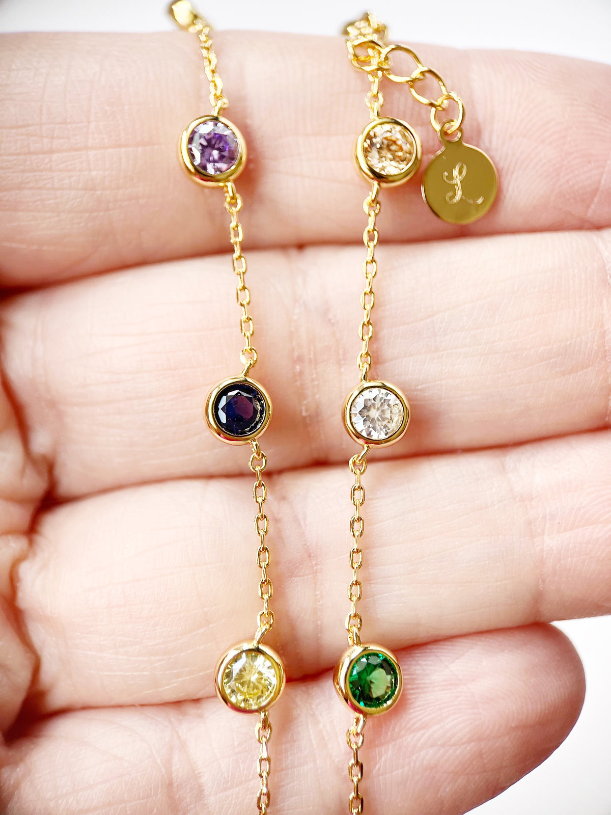 Rainbow Crystal Necklace