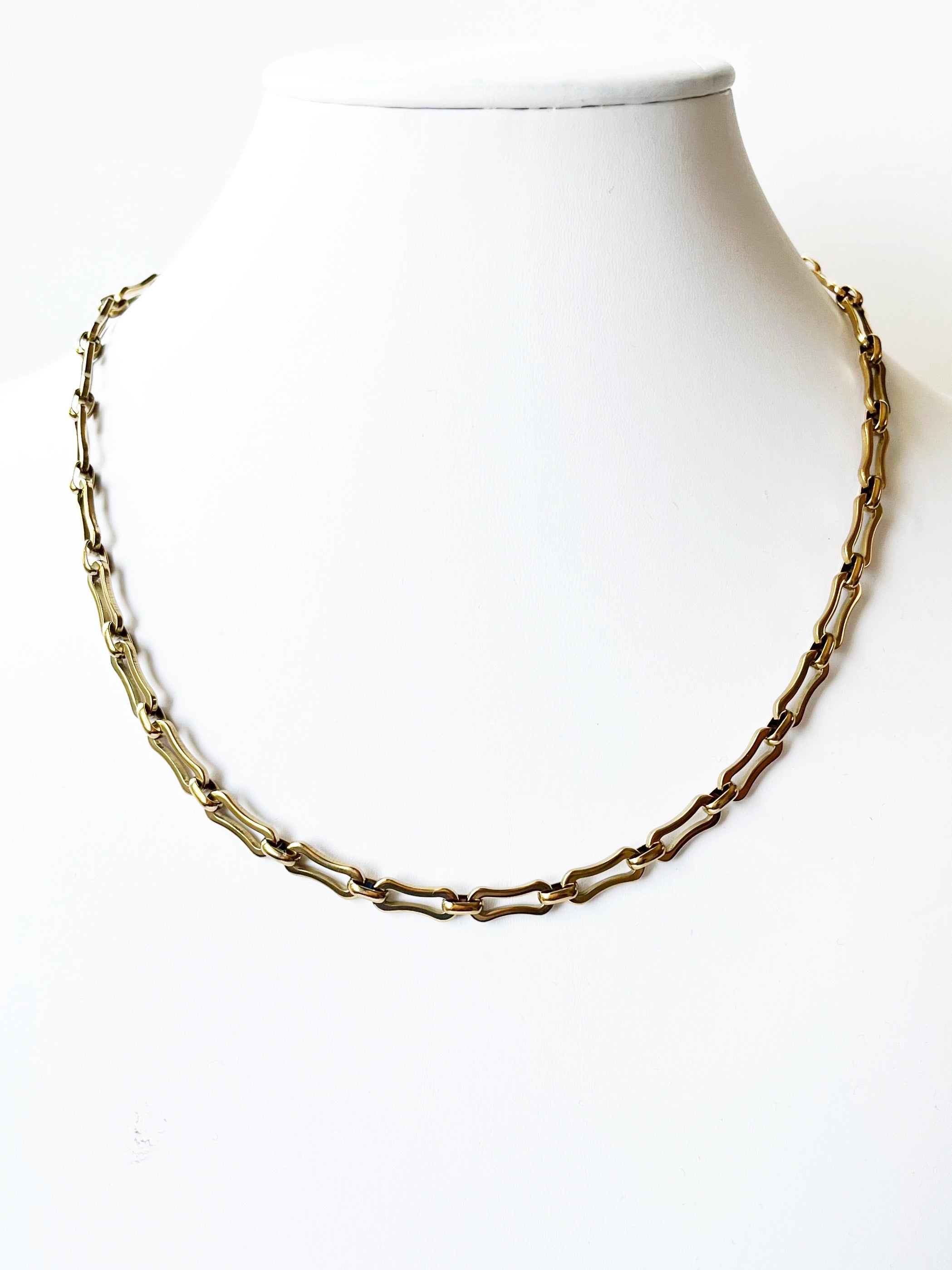 gold link chain