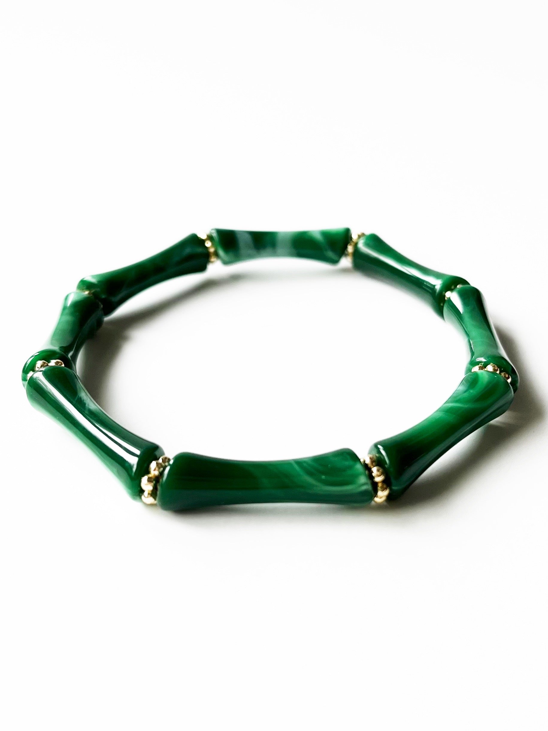 green bangle bracelet