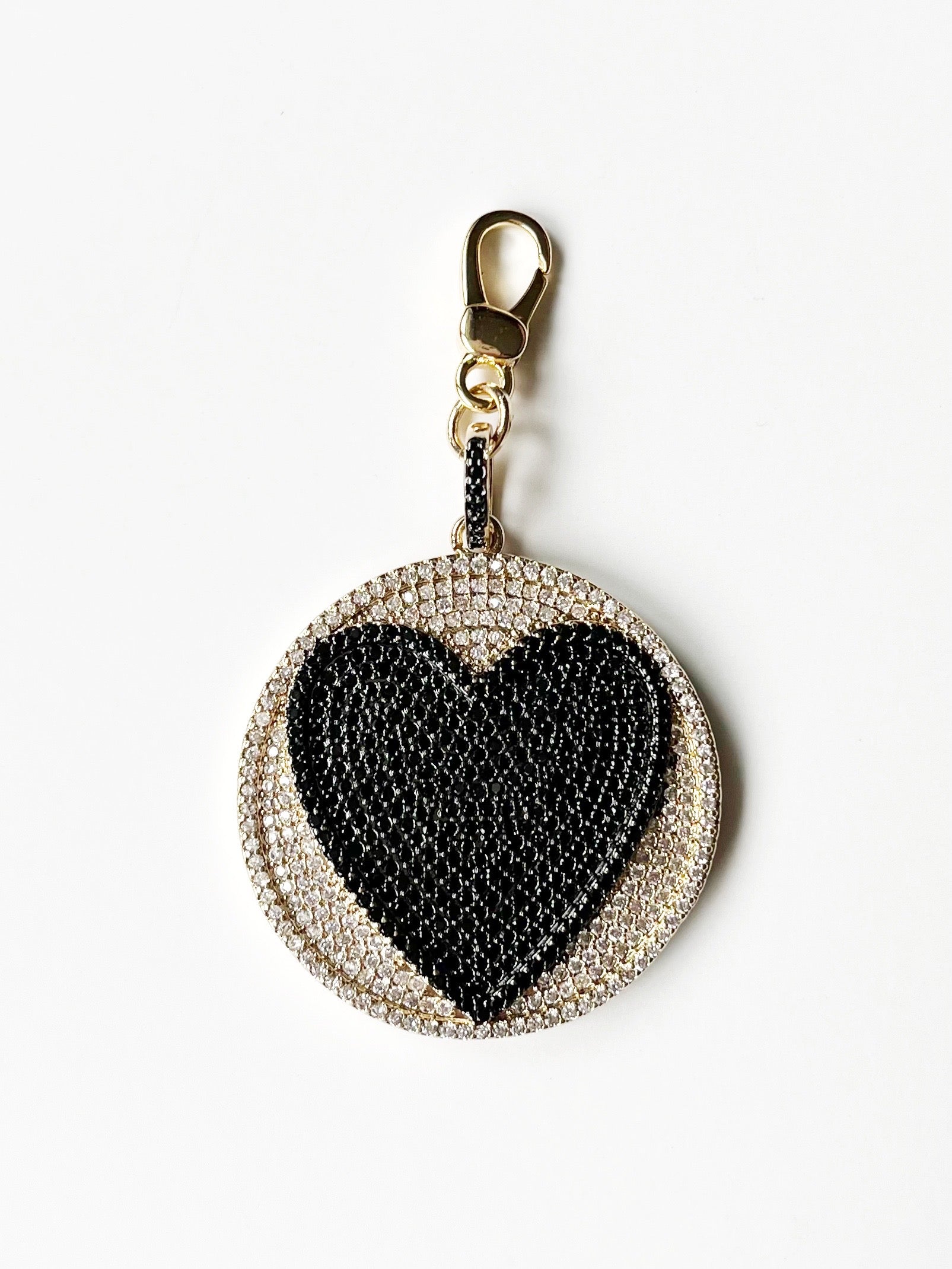heart charm with clasp