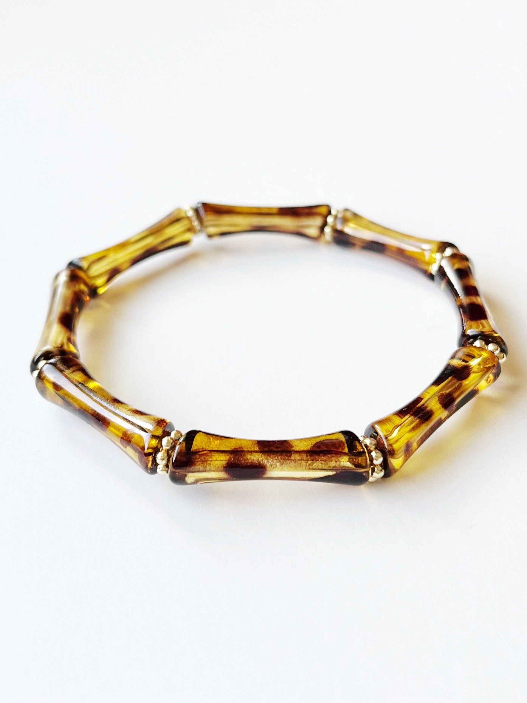 leopard bangle bracelet