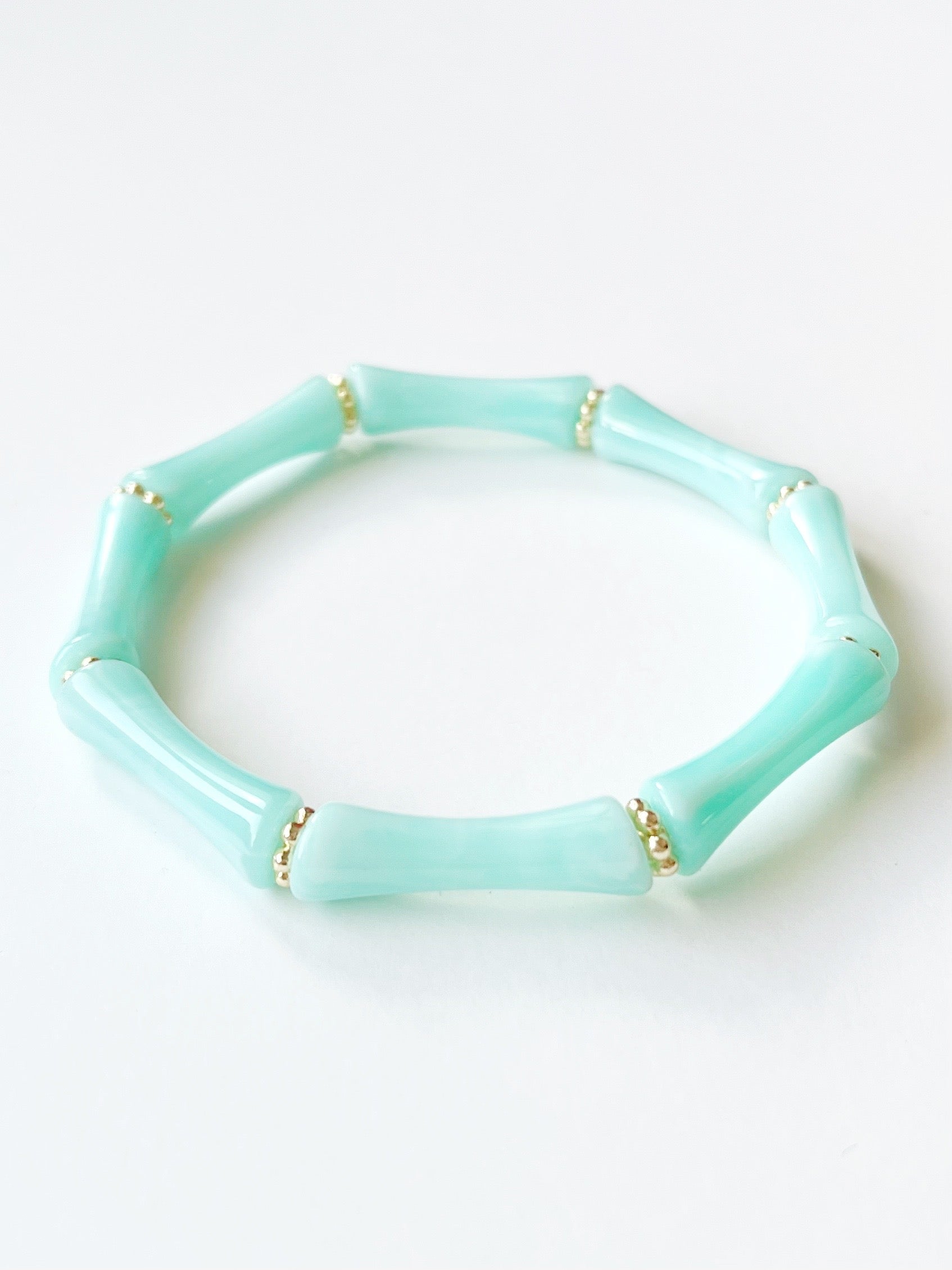 mint green bangle bracelet