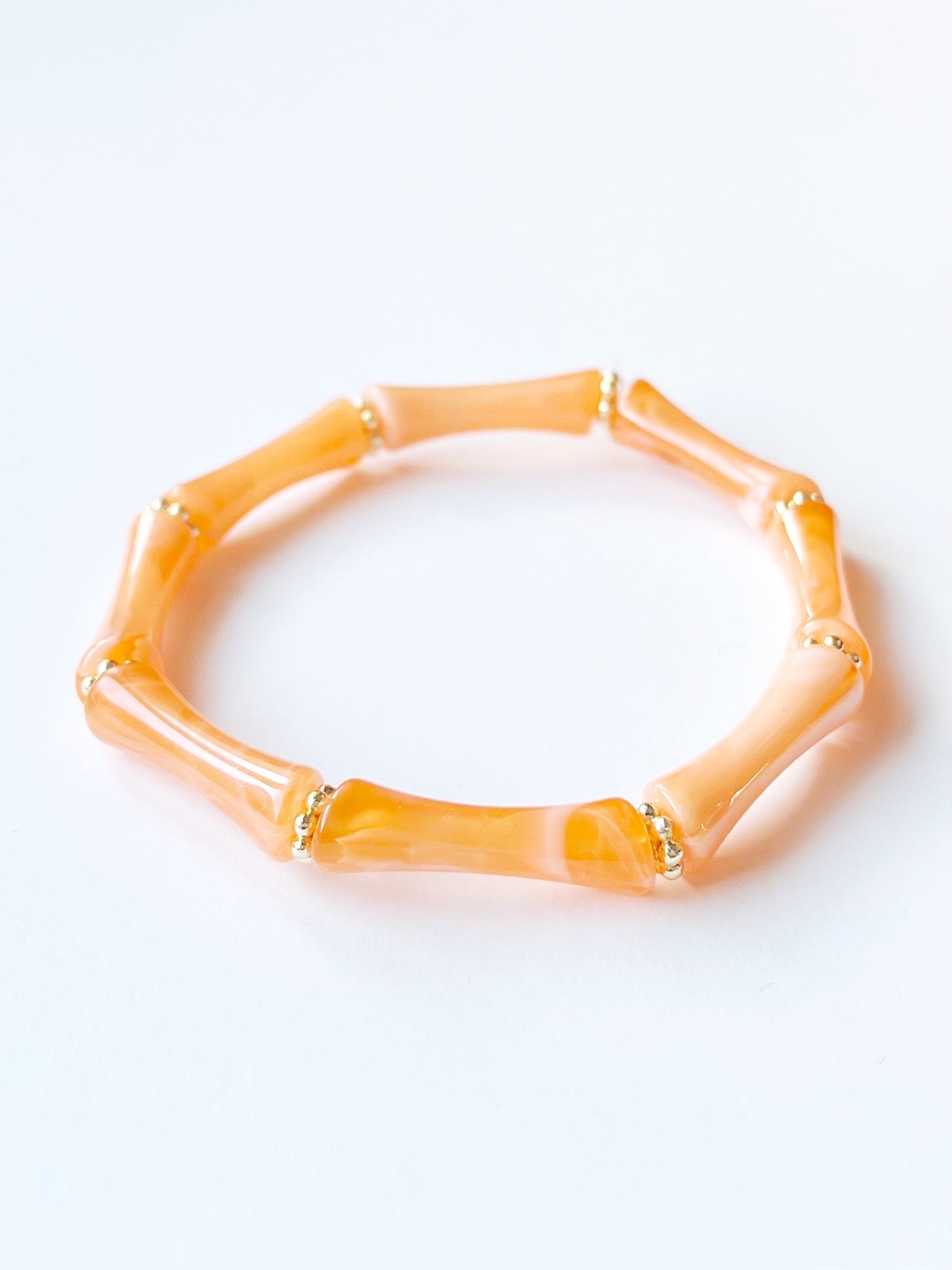 orange bangle bracelet