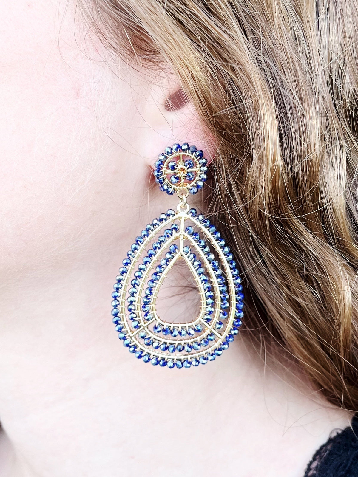 wire wrapped earrings