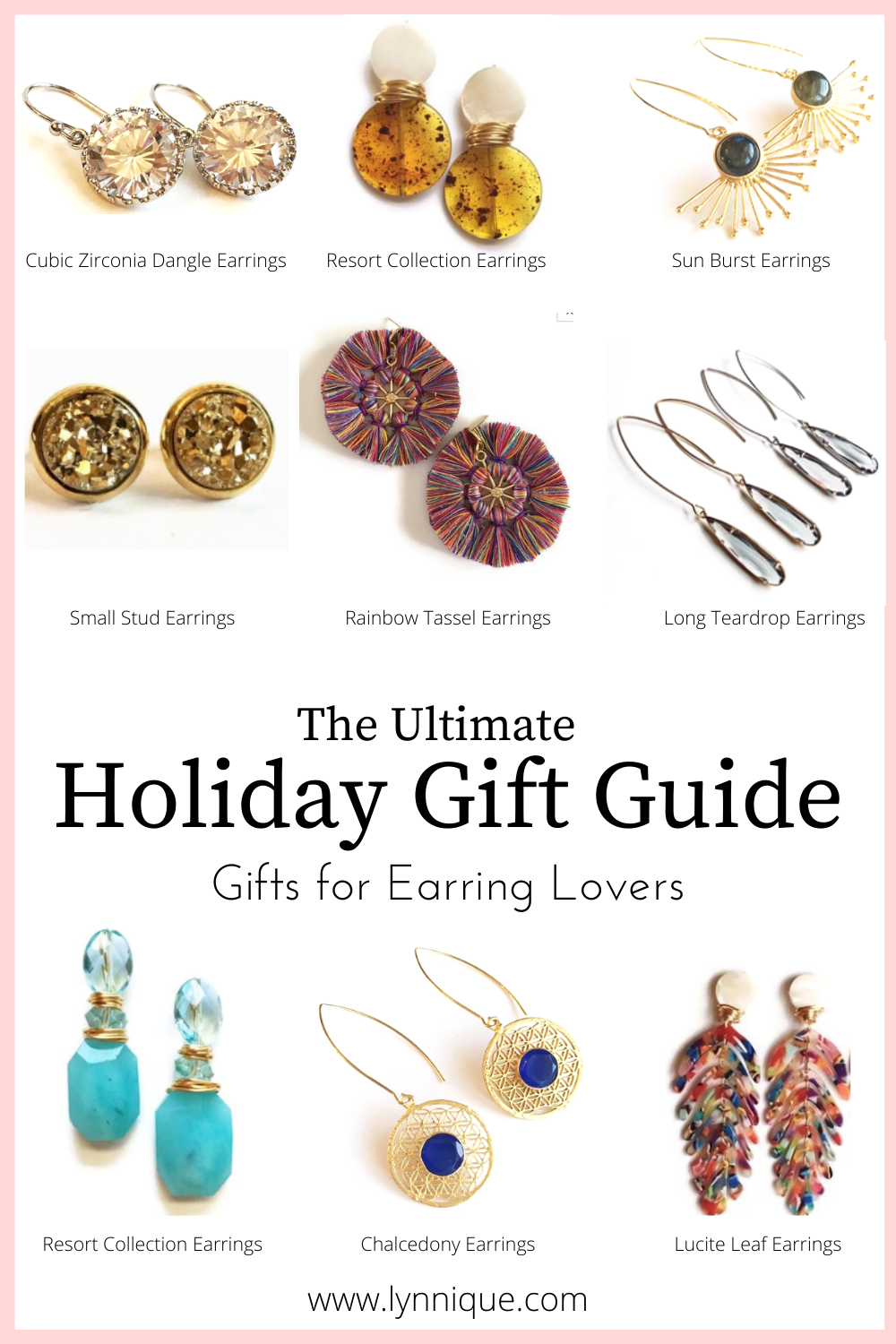 THE ULTIMATE HOLIDAY GIFT GUIDE - GIFTS FOR EARRING LOVERS