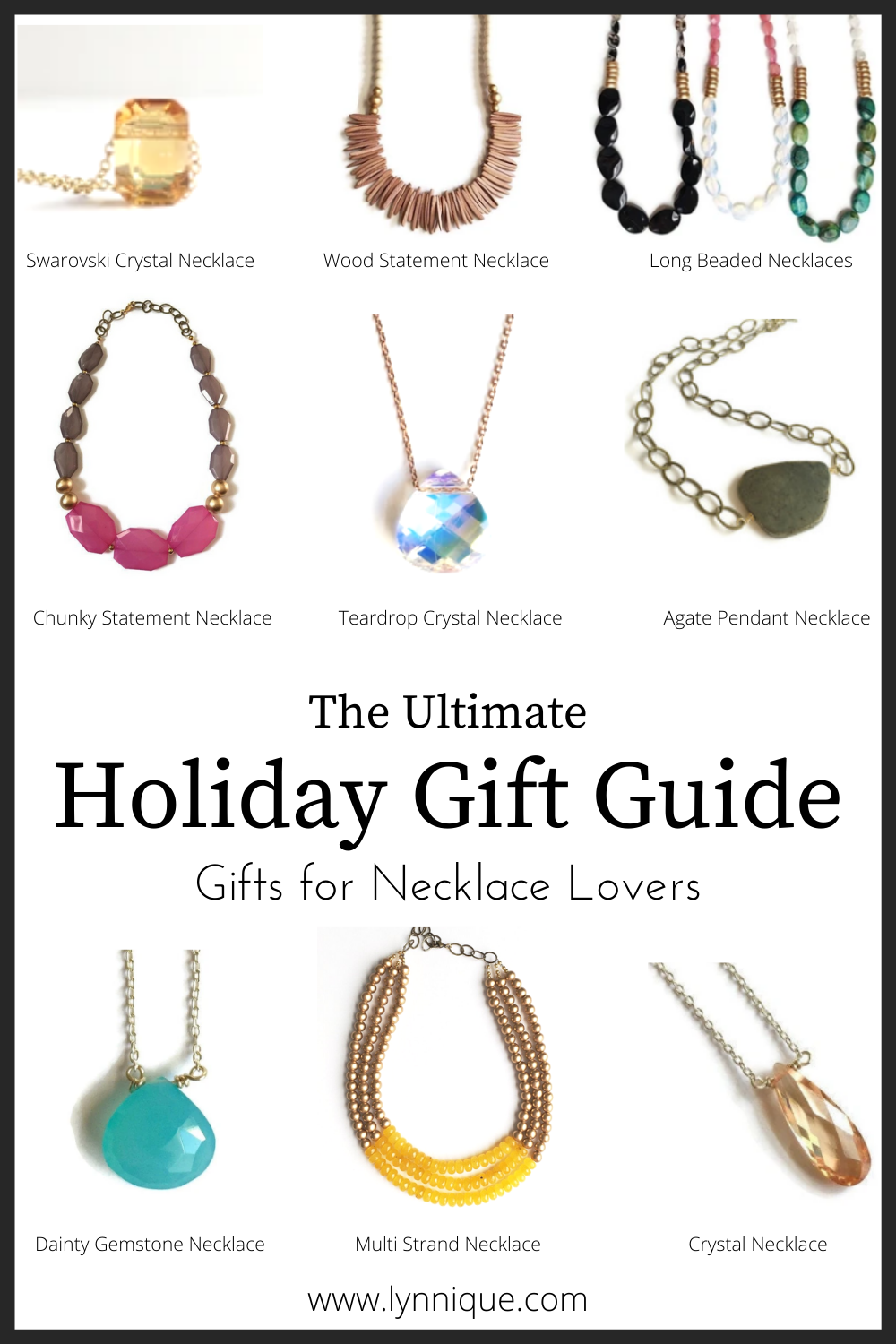 The Ultimate Holiday Gift Guide - Gifts for Necklace Lovers