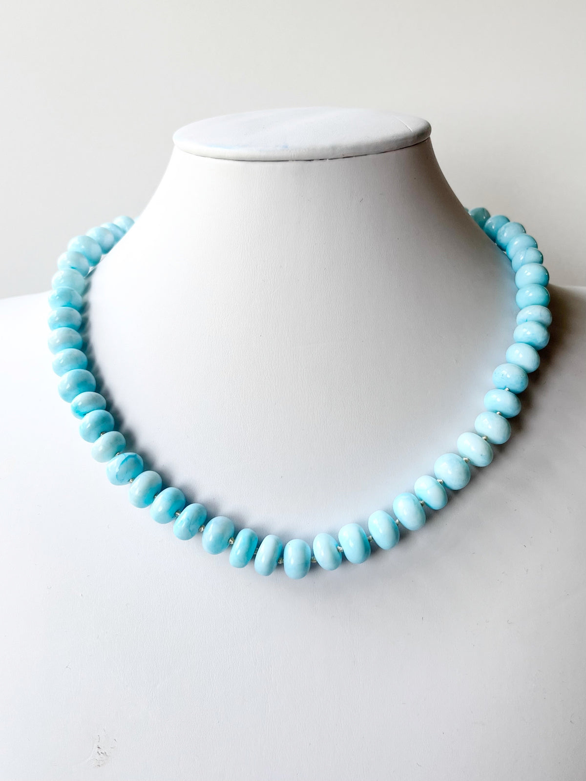 Turquoise Opal Beaded Necklace