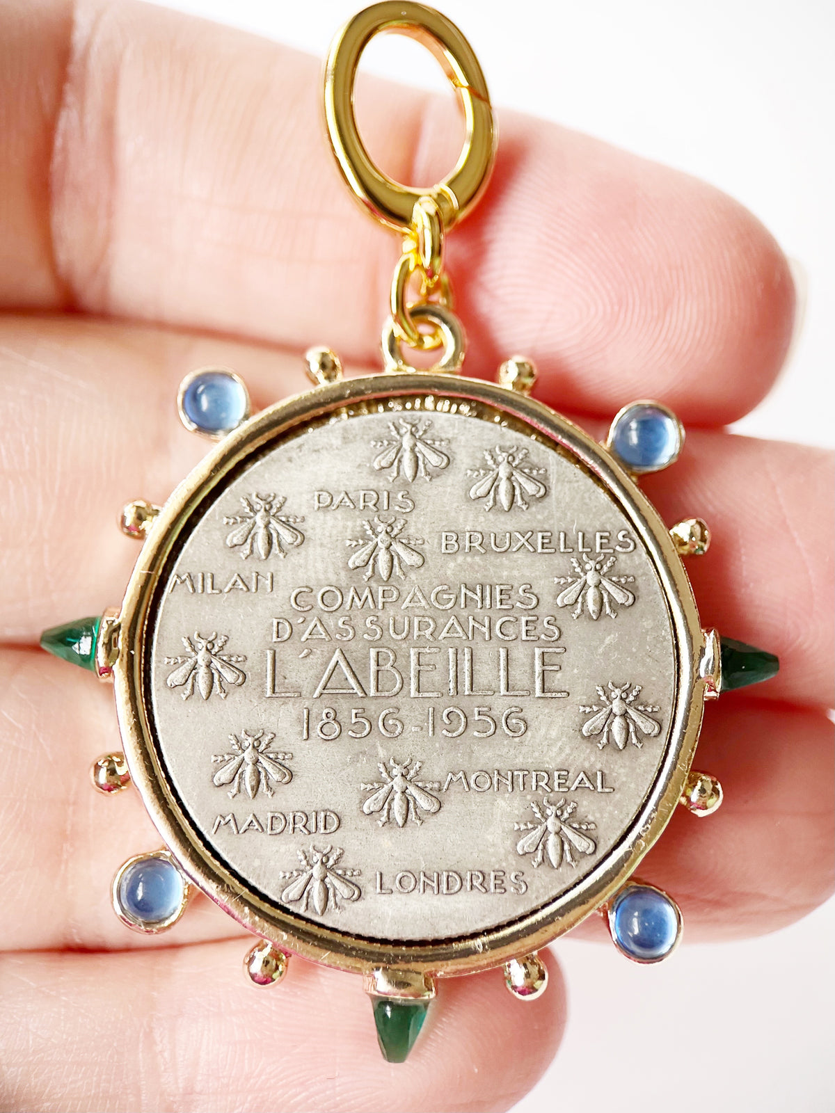 European City Coin Pendant