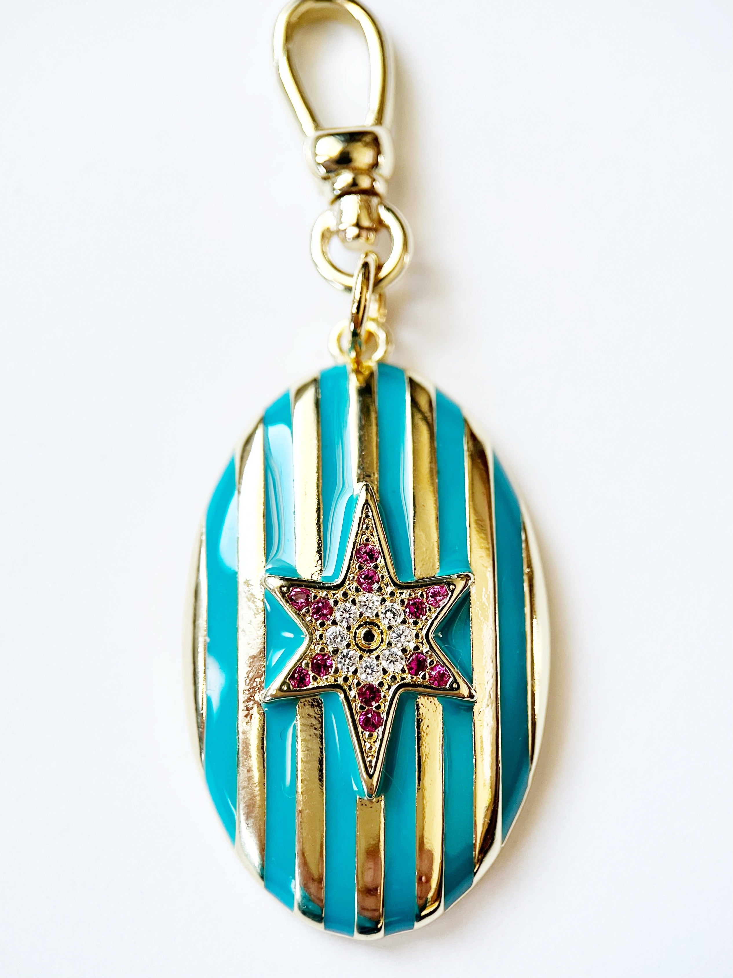 Blue Shield Charm