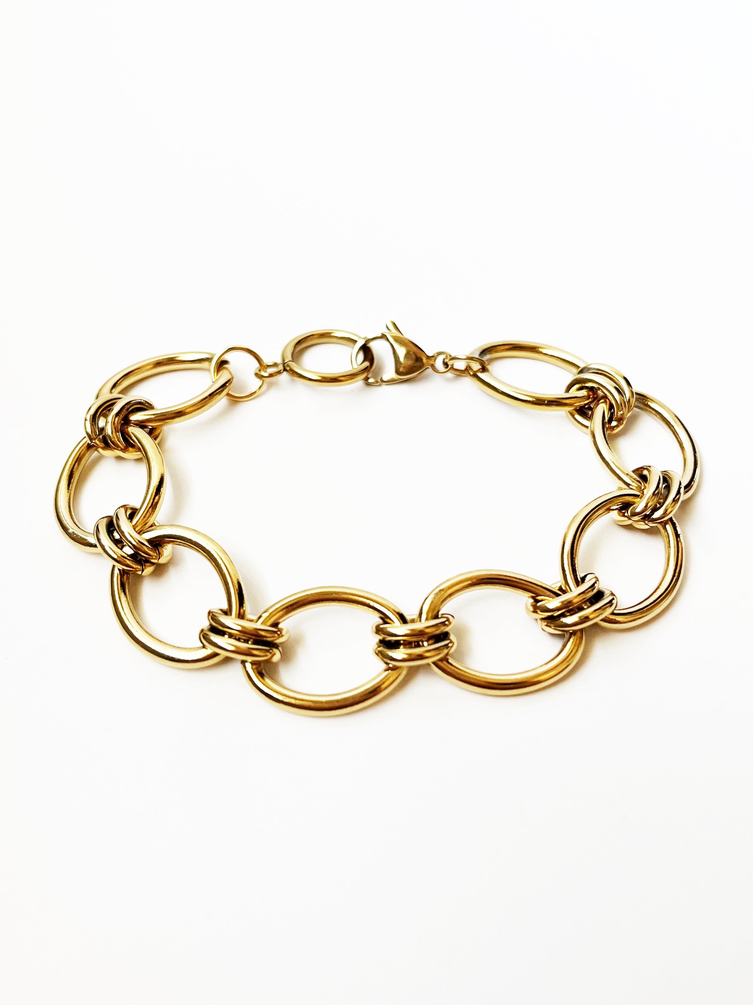 Chunky Chain Gold Bracelet