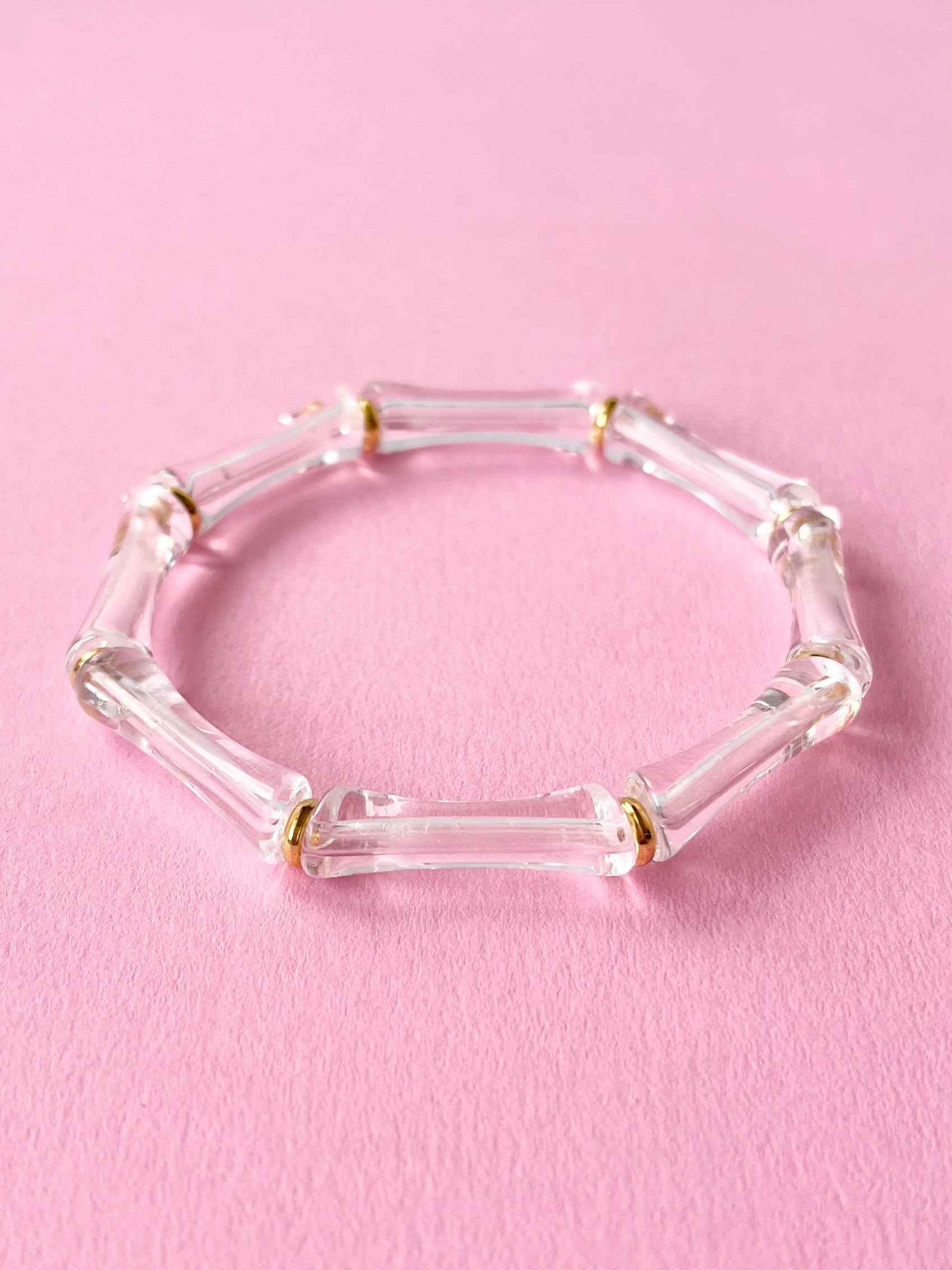 clear acrylic bangle bracelet