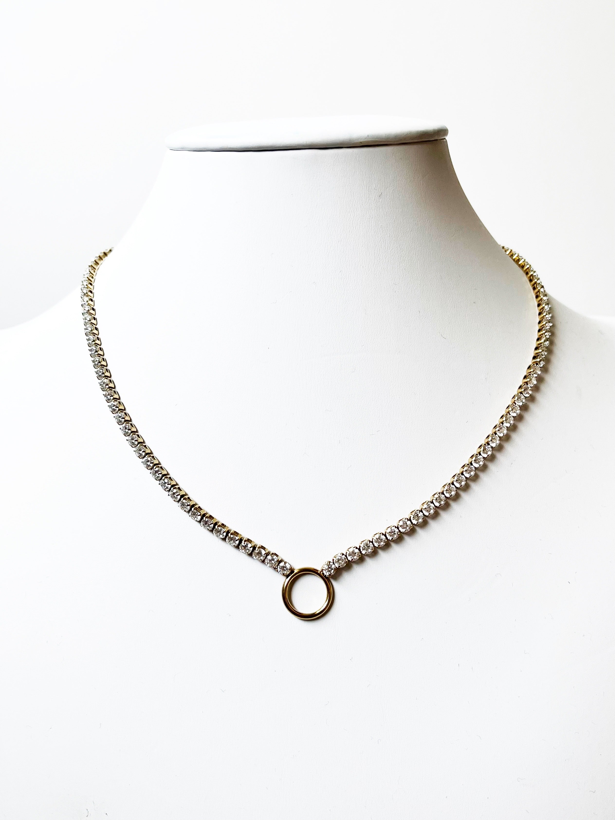 Crystal Tennis Necklace