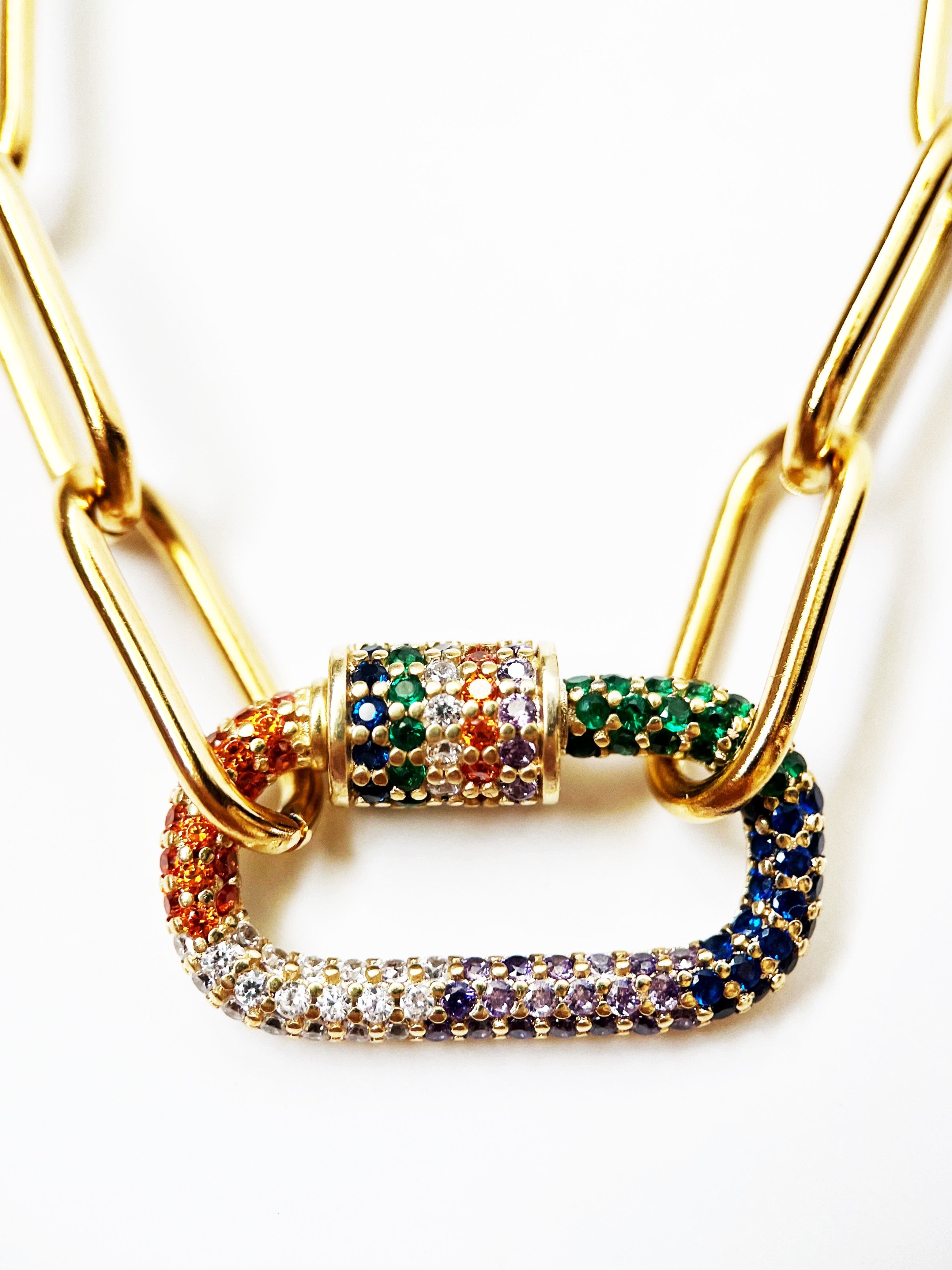 crystal clasp