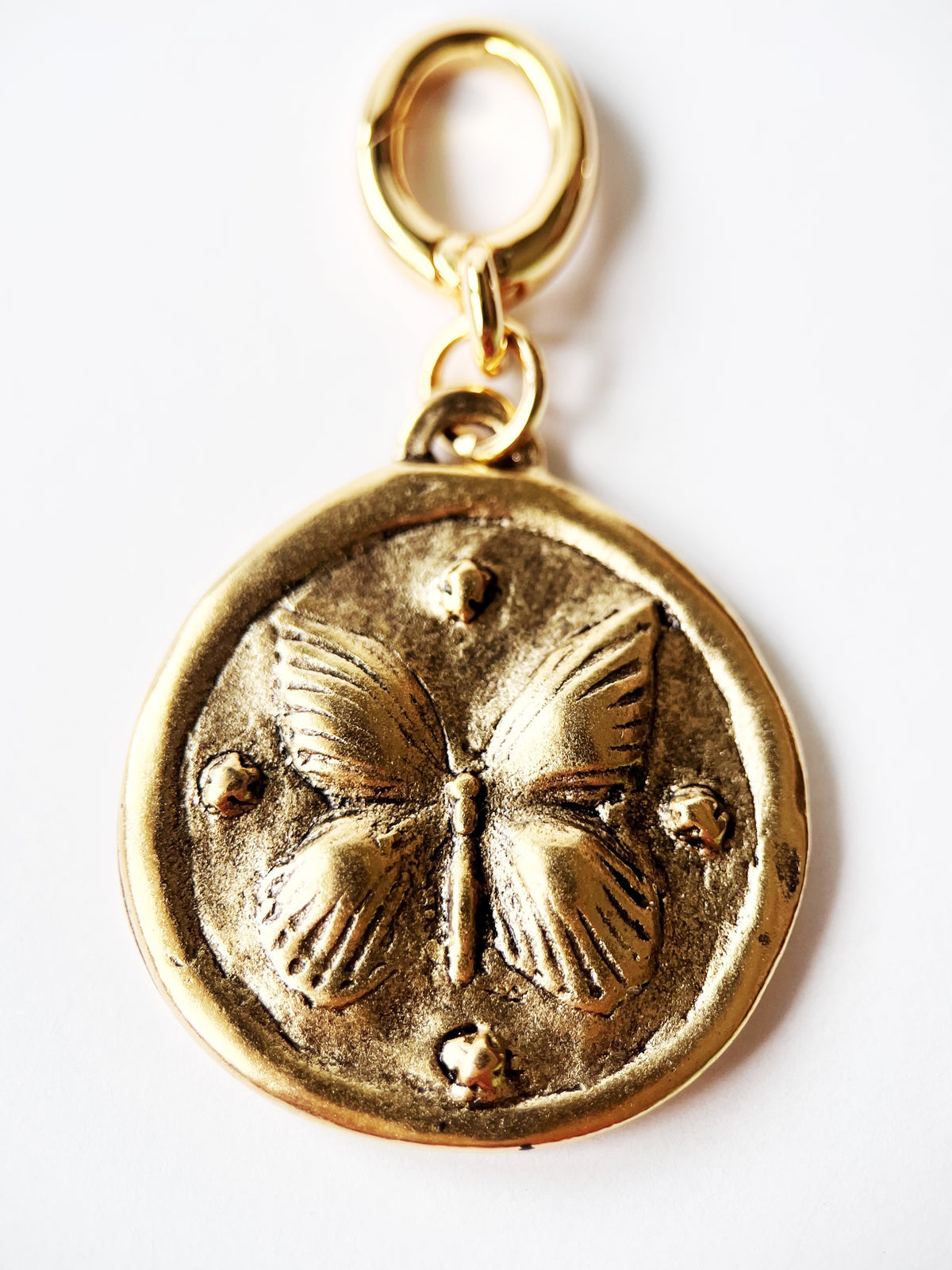 Gold Butterfly Charm