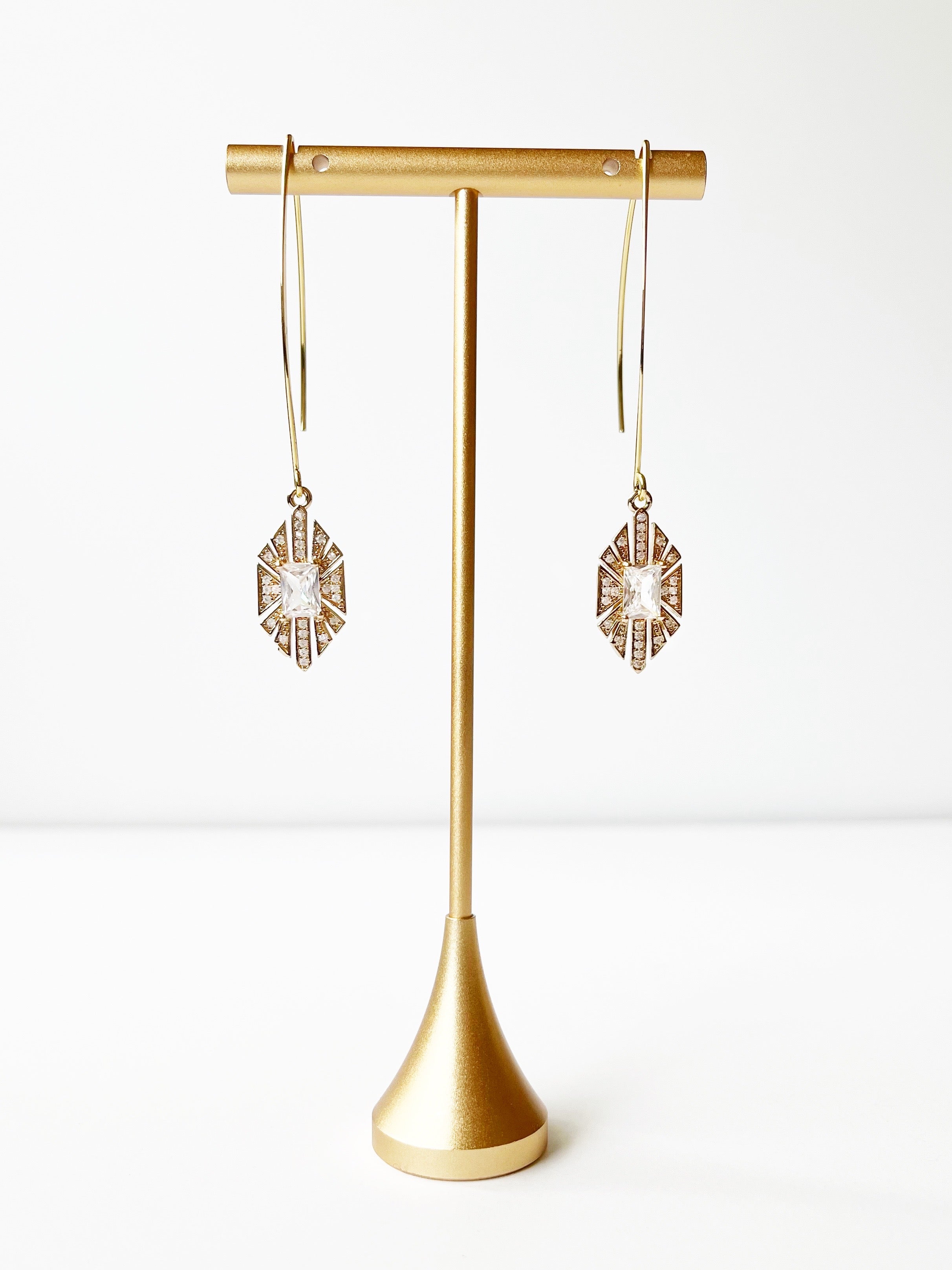 White Pearl Drop Earrings from Jinja – Ziabird