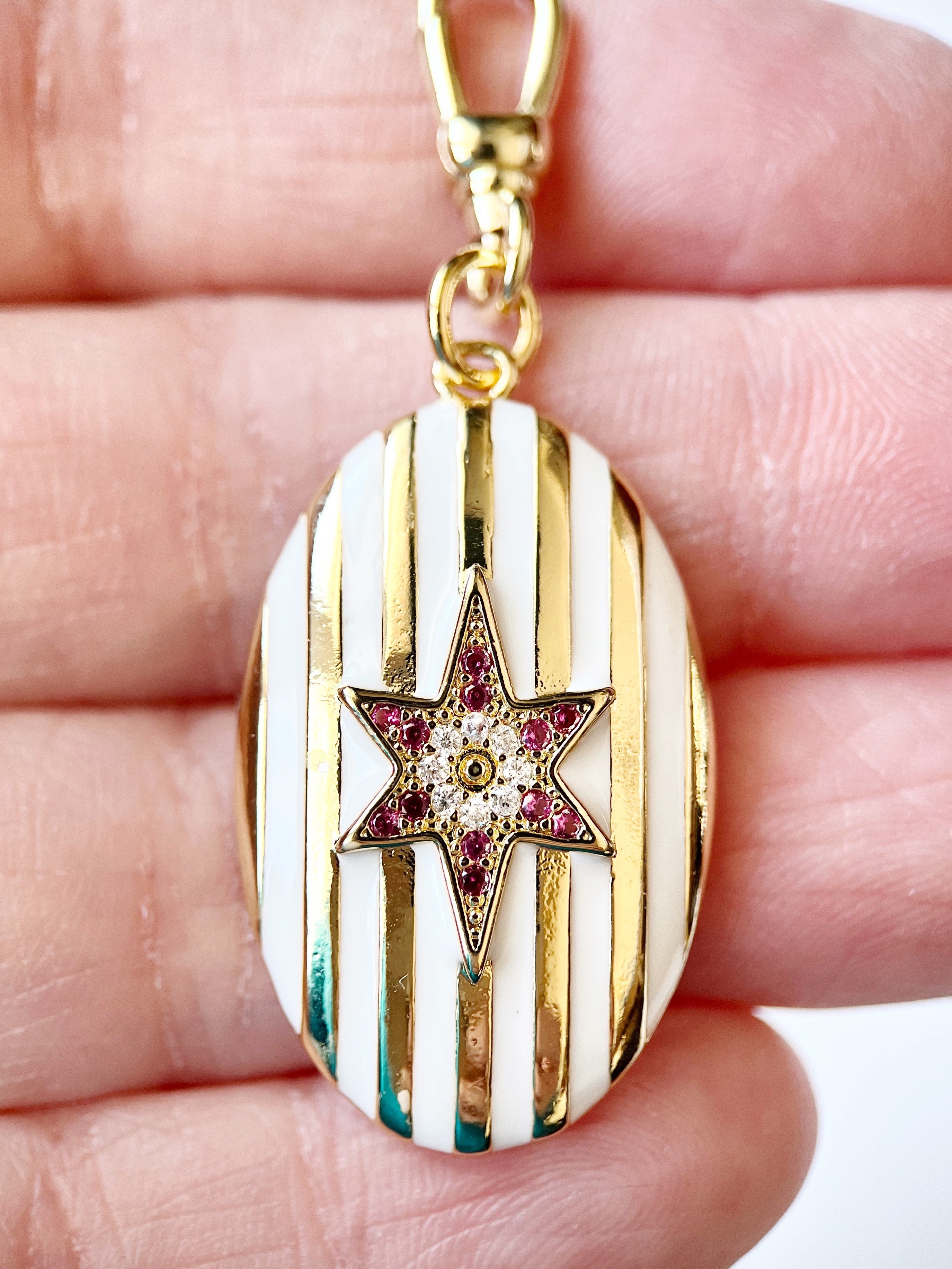 White Shield Charm