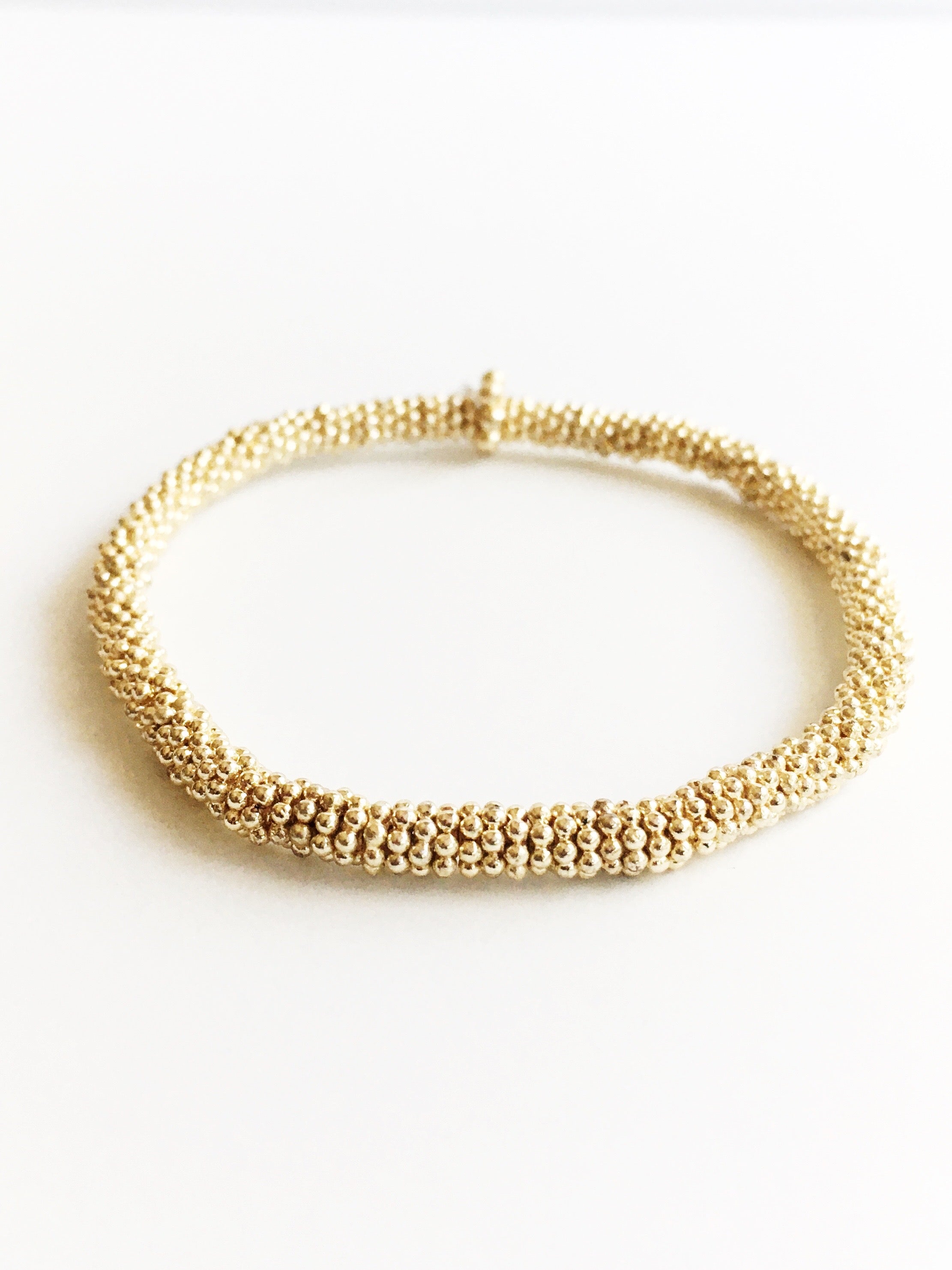 gold minimalist bracelet